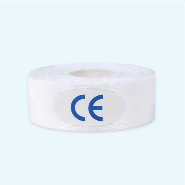 Тейп Кінезіо Kinesiology Tape кінезіологічна стрічка білий 2.5 см 1026 фото