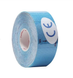 Тейп Кінезіо Kinesiology Tape кінезіологічна стрічка блакитний 2.5 см 1030 фото 1