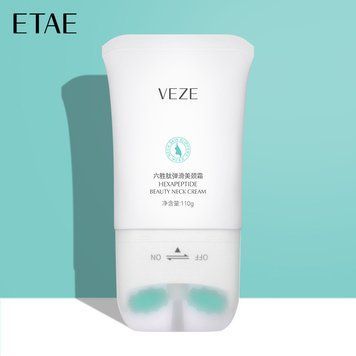 Крем для шиї з масажними роликами Venzen Areginine Beauty Neck Cream, 110 мл 12 фото