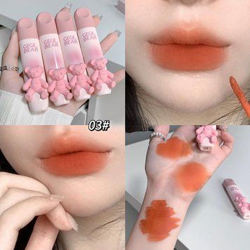 Помада матова для губ Gege Bear Tender Lip Glaze #3 127 фото