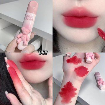 Помада матова для губ Gege Bear Tender Lip Glaze #6 124 фото